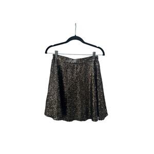 Sparkle Skater Skirt with Zipper Back